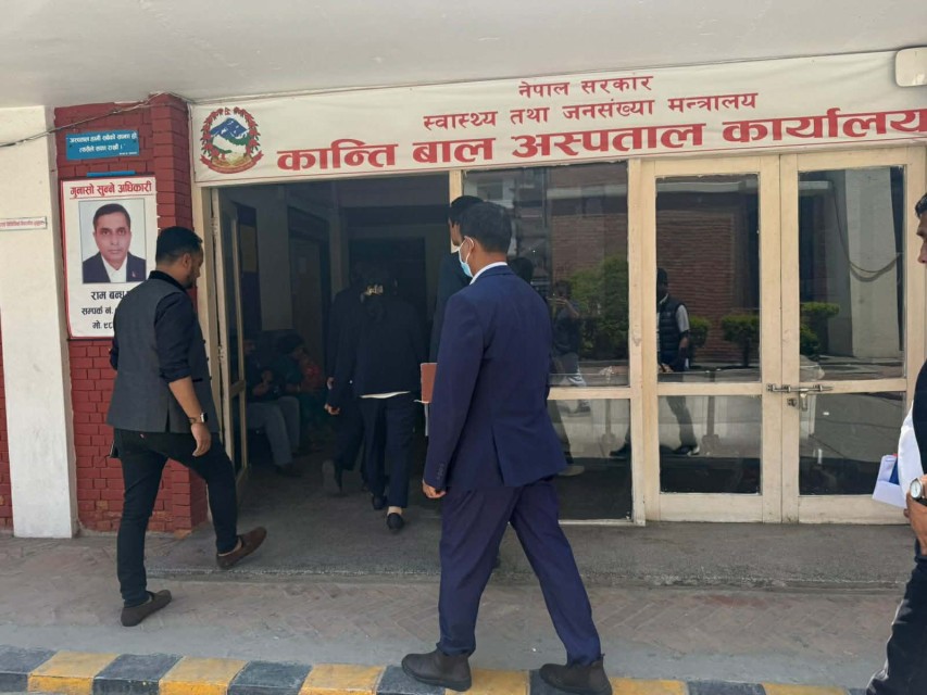 स्वास्थ्य मन्त्रालयको अनुगमन तीव्र, कान्ति बाल अस्पताललाई सुधार निर्देशन