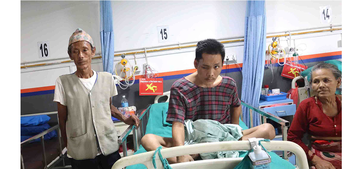 निःशुल्क उपचार पाए पनि विकलाल परिवारका दुःख हटेनन्
