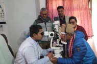 धनकुटा आँखा अस्पतालबाट १८ हजारले लिए सेवा