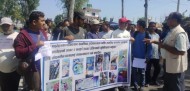 दुर्घटनाग्रस्त घाइतेको उपचार नहुँदा बर्दिबासमा बिपी राजमार्ग अवरुद्ध