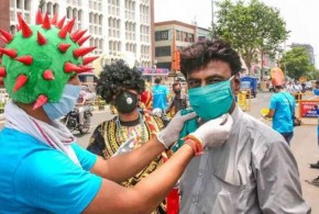 भारतमा थप ३३ हजार संक्रमित, ४२१ जनाको मृत्यु
