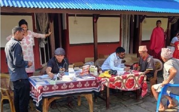 दूधपोखरी गाउँपालिकामा निःशुल्क स्वास्थ्य शिविर
