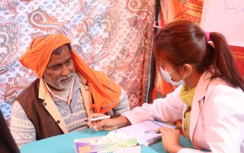 नि:शुल्क दन्त शिबिर बाट ३०५ व्यत्ति लाभान्वित