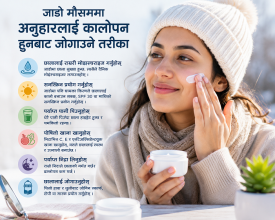 जाडो मौसममा अनुहारलाई कालोपन हुनबाट जोगाउने तरीका