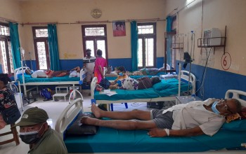 जाडो बढेसँगै तनहुँको सदरमुकामस्थित दमौली अस्पतालमा रुघाखोकी, ज्वरो र निमोनियाका विरामी बढे