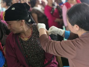 नवलपरासीमा जापानिज इन्सेफलाइटिस खोप अभियान: ४६ हजारभन्दा बढीले लगाए खोप