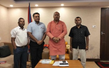 मधेस स्वास्थ्य विज्ञान प्रतिष्ठानमा एमबिबीएस कार्यक्रम सुरु गर्न मुख्यमन्त्री सिंहको जोड