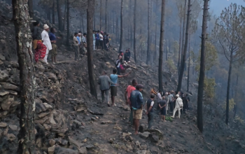 आगो निभाउने क्रममा आमा-छोराको मृत्यु