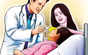 उदयपुरको त्रियुगामा भाइरल ज्वरोका बिरामी बढेर अस्पतालमा शय्या अभाव