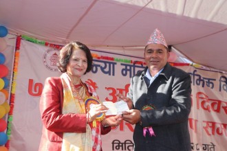 महिला शिक्षाले स्वास्थ्य र राष्ट्रको भविष्य बदल्छ : मन्त्री डा. शर्मा