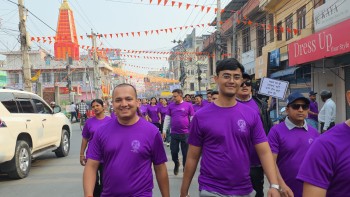 छारे रोगबारे भ्रम चिर्न न्युरो हस्पिटलद्वारा जनचेतनामूलक र्‍याली