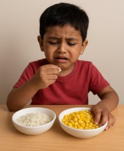 बालबालिकामा चपाउने समस्या : चिउरा र मकै खान कठिनाई