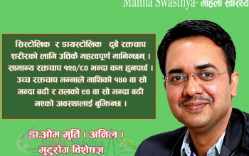 रक्तचाप नाप्दा ध्यान दिनुपर्ने कुराहरु 