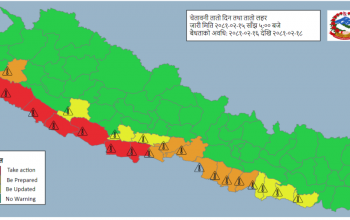 पश्चिम तराईमा तीन दिनसम्म तातो हावा र तातो लहरको सम्भावना