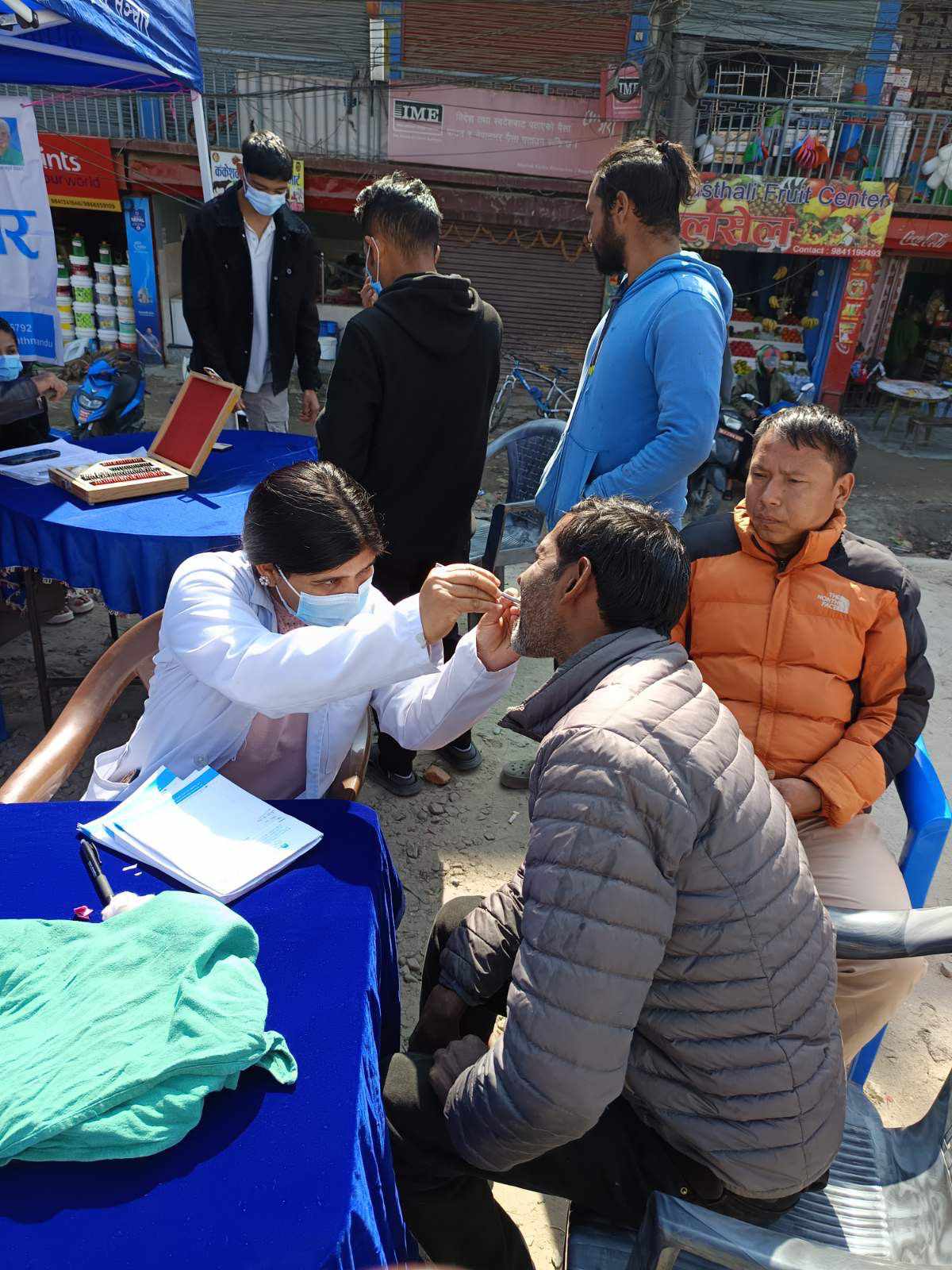 ओम समाज डेन्टल हस्पिटलद्वारा निःशुल्क स्वास्थ्य शिविर सम्पन्न
