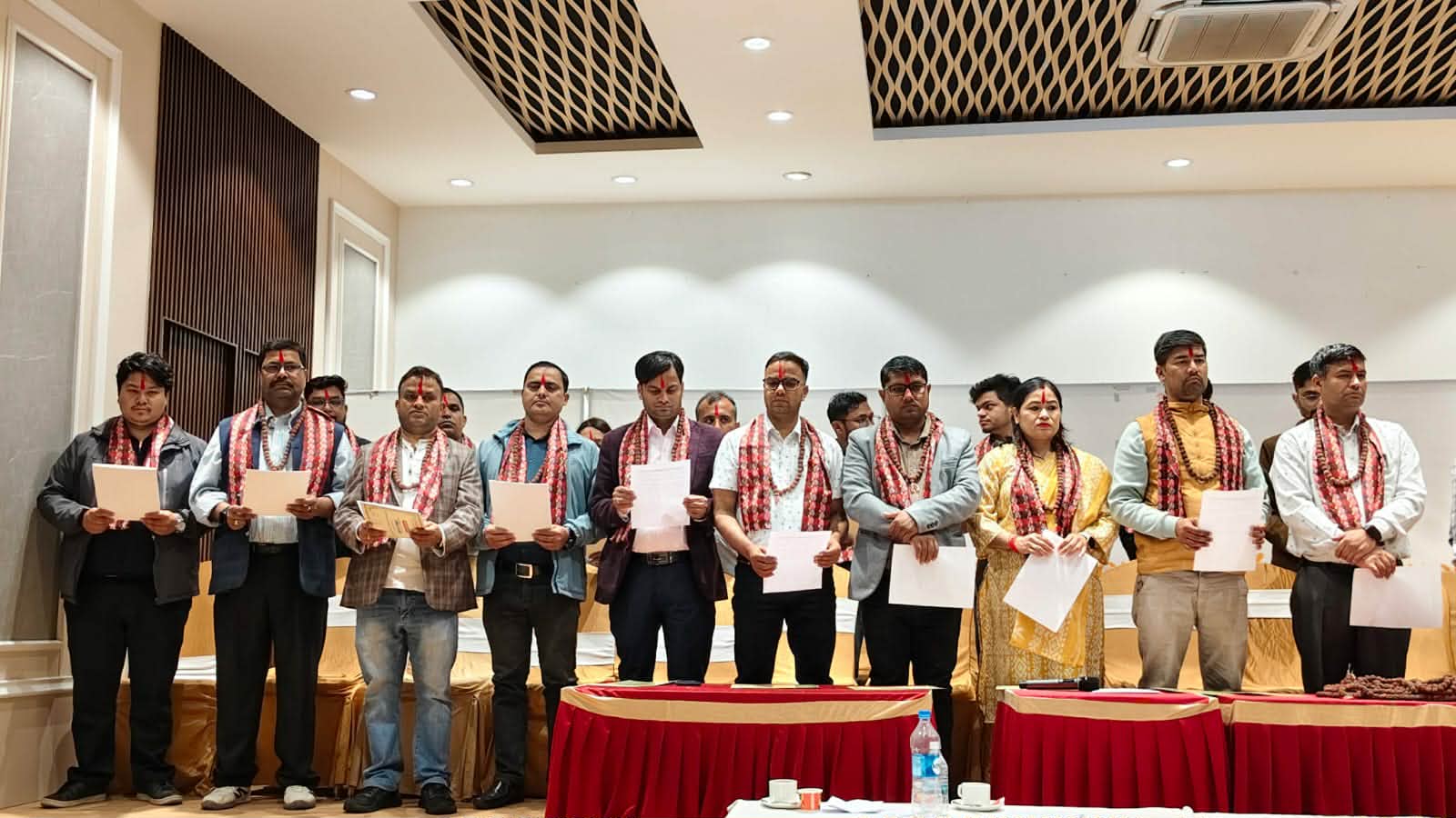 डा. गौतमको अध्यक्षतामा नेपाल आयुर्वेद चिकित्सक सङ्घको नयाँ कार्यसमिति चयन