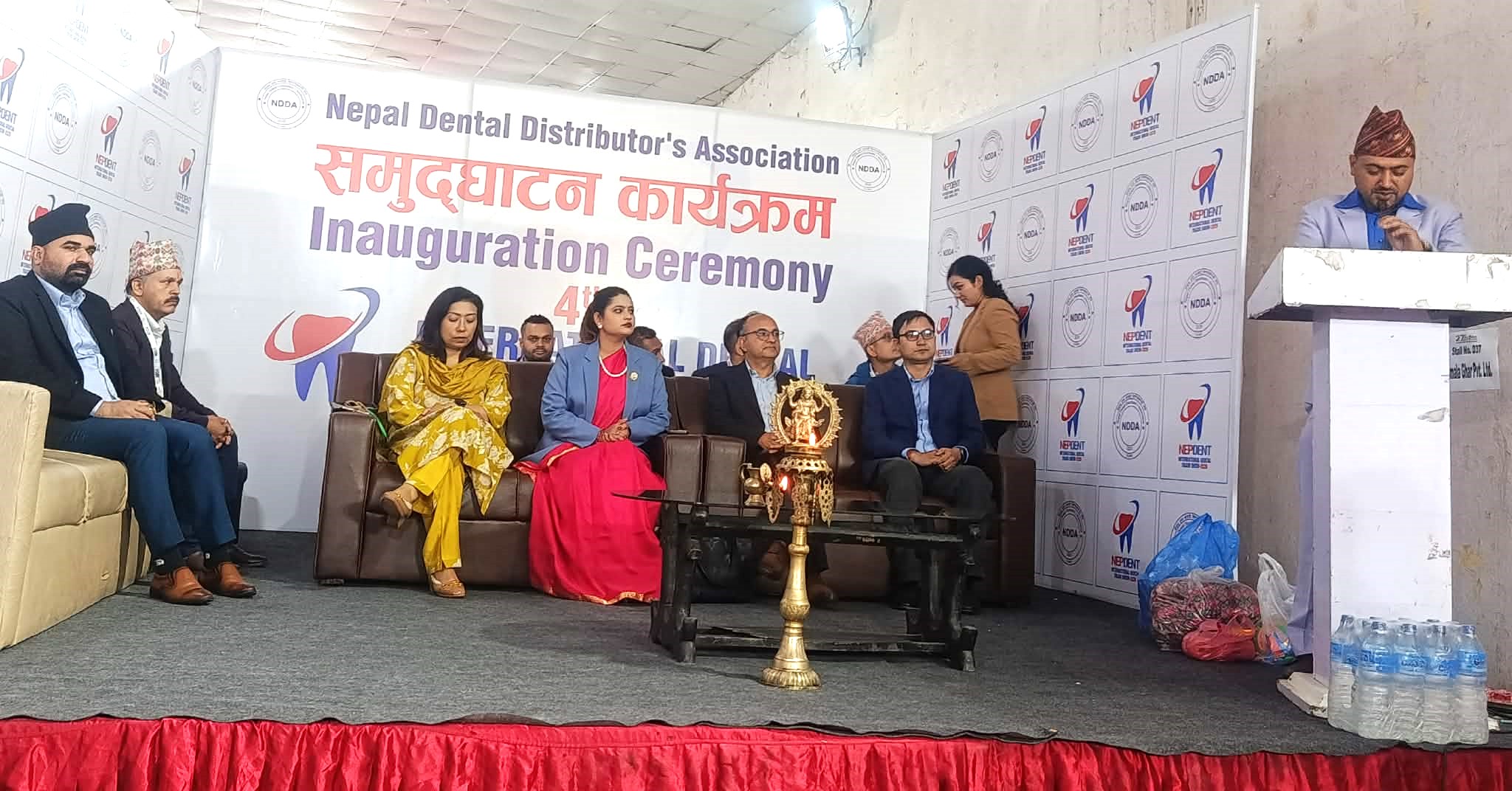 नेप्डेन्ट डेन्टल एक्स्पो सुरु:  पहिलो दिनमै ११०० बढीको अवलोकन