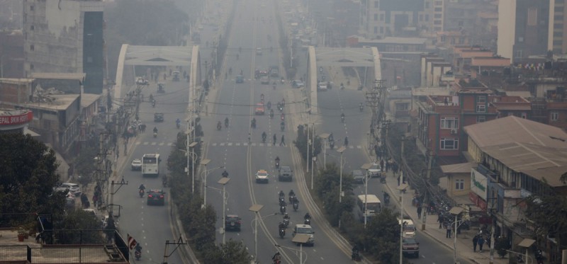 काठमाडौँ उपत्यकामा प्रदूषण बढ्यो