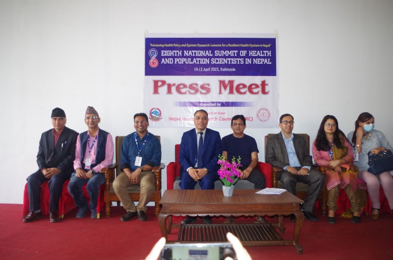 स्वास्थ्य अनुसन्धान परिषद्को ८ औं सम्मेलनमा ४० वटा अनुसन्धान प्रस्तुत हुने