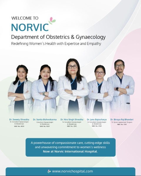 नर्भिकमा प्रसूति तथा स्त्रीरोग विभागमा थप ५ अनुभवी चिकित्सक