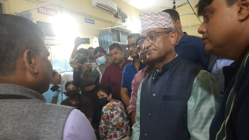 वीरगञ्जमा हैजा नियन्त्रणमा सरकार तत्पर : गृहमन्त्री लेखक