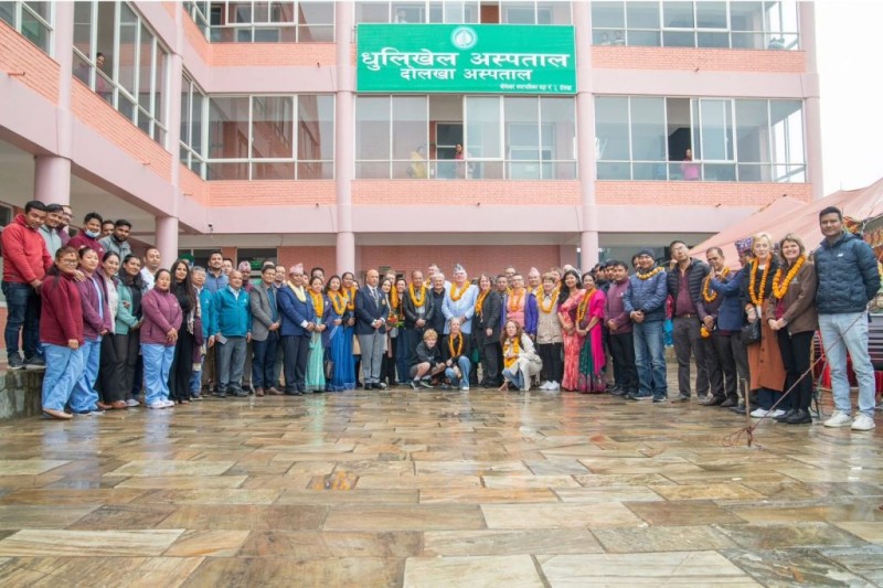 दोलखा : गर्भवती तथा सुत्केरी महिलाको उपचारमा छुट्टै भवन