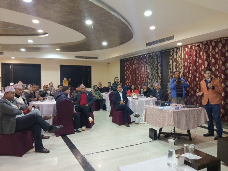 नसर्ने रोग रोकथामका लागि तिमी सचेत बन भन्ने सन्देशसहित नेपालगञ्जमा अन्तरक्रिया कार्यक्रम