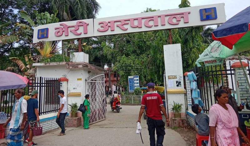 भूकम्पमा परी घाइते भएका ५२ जना निको भई भेरी अस्पताल नेपालगञ्जबाट घर फिर्ता
