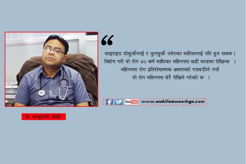 थाइराइलाई बेवास्त गरेर कस्तो समस्य देखापर्छ ?
