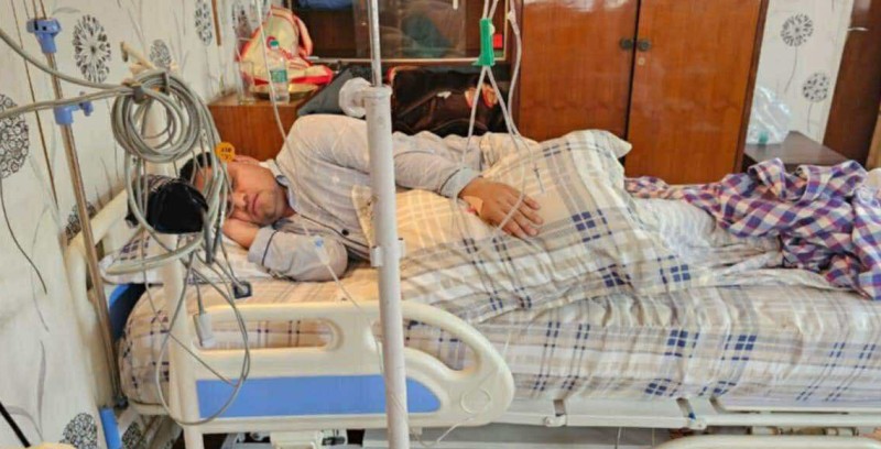 स्वास्थ्यमन्त्री पौडेल वीर अस्पतालमा भर्ना