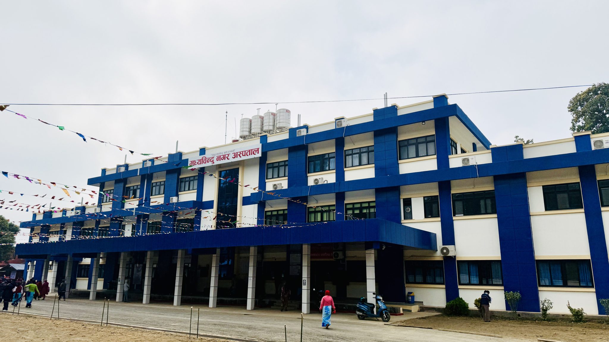 मध्यविन्दुमा १७ करोड ५६ लाखको नगर अस्पताल भवन सम्पन्न