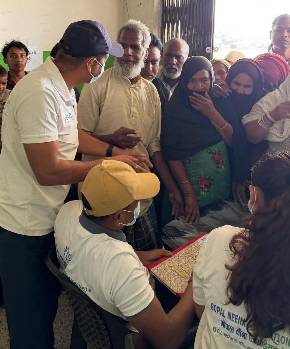 बाँकेमा निःशुल्क स्वास्थ्य शिविर, ३६५ जना लाभान्वित