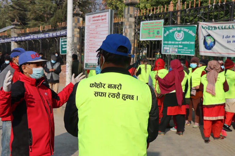 स्वास्थ्य मन्त्री बाट सुरु भयो ‘राष्ट्रिय सरसफाइ सप्ताह’