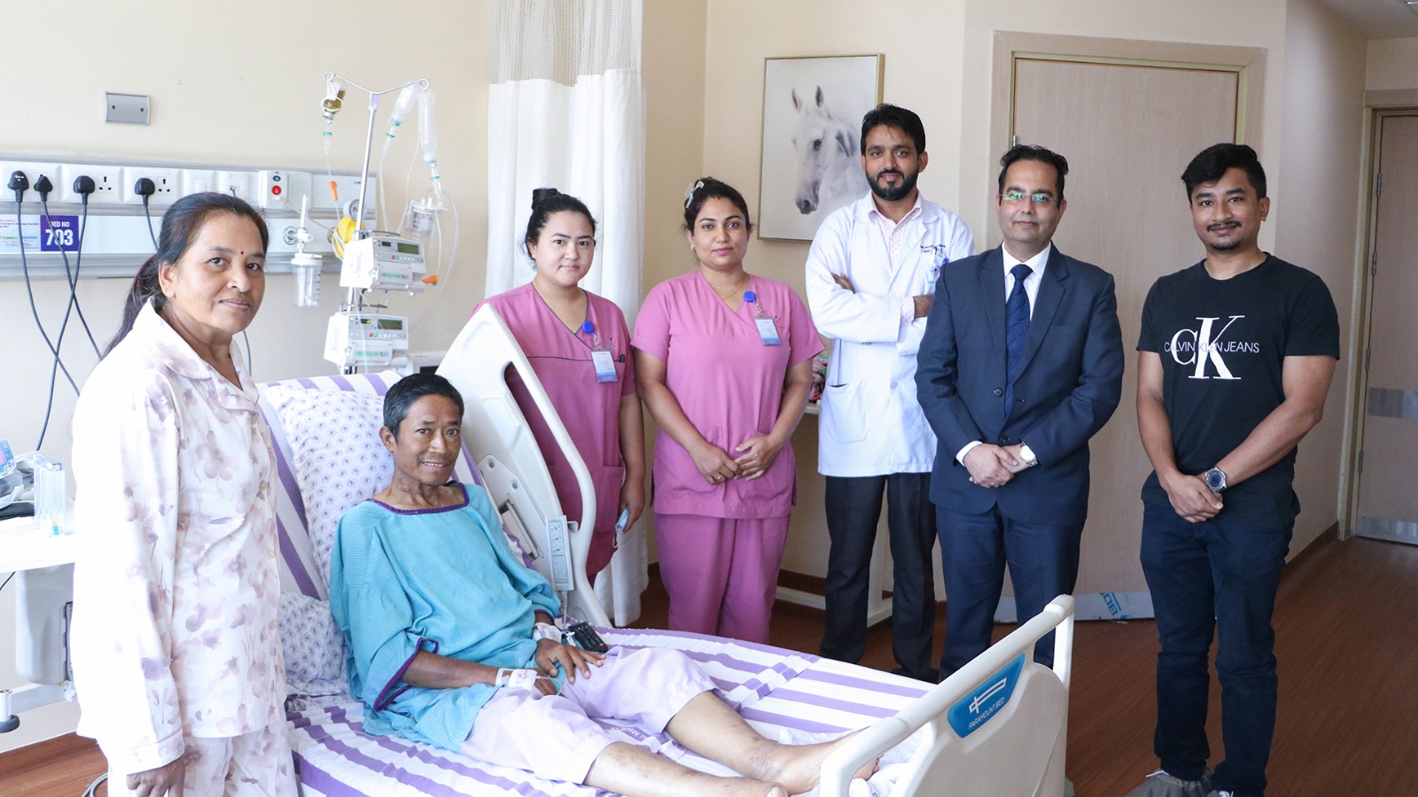 नेपाल मेडिसिटीमा अर्को सफल कलेजो प्रत्यारोपण, ५२ वर्षीय शान्तमानको नयाँ जीवन