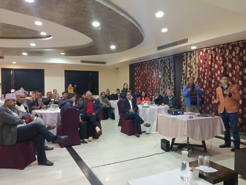 नसर्ने रोग रोकथामका लागि तिमी सचेत बन भन्ने सन्देशसहित नेपालगञ्जमा अन्तरक्रिया कार्यक्रम