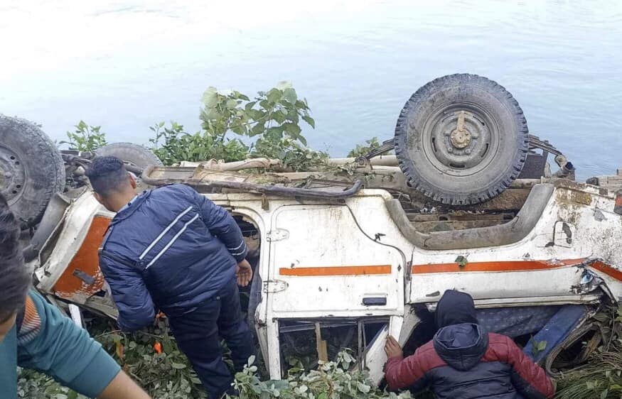 रुकुममा जिप दुर्घटना : २२ जना घाइते, ५ जनाको अवस्था गम्भीर