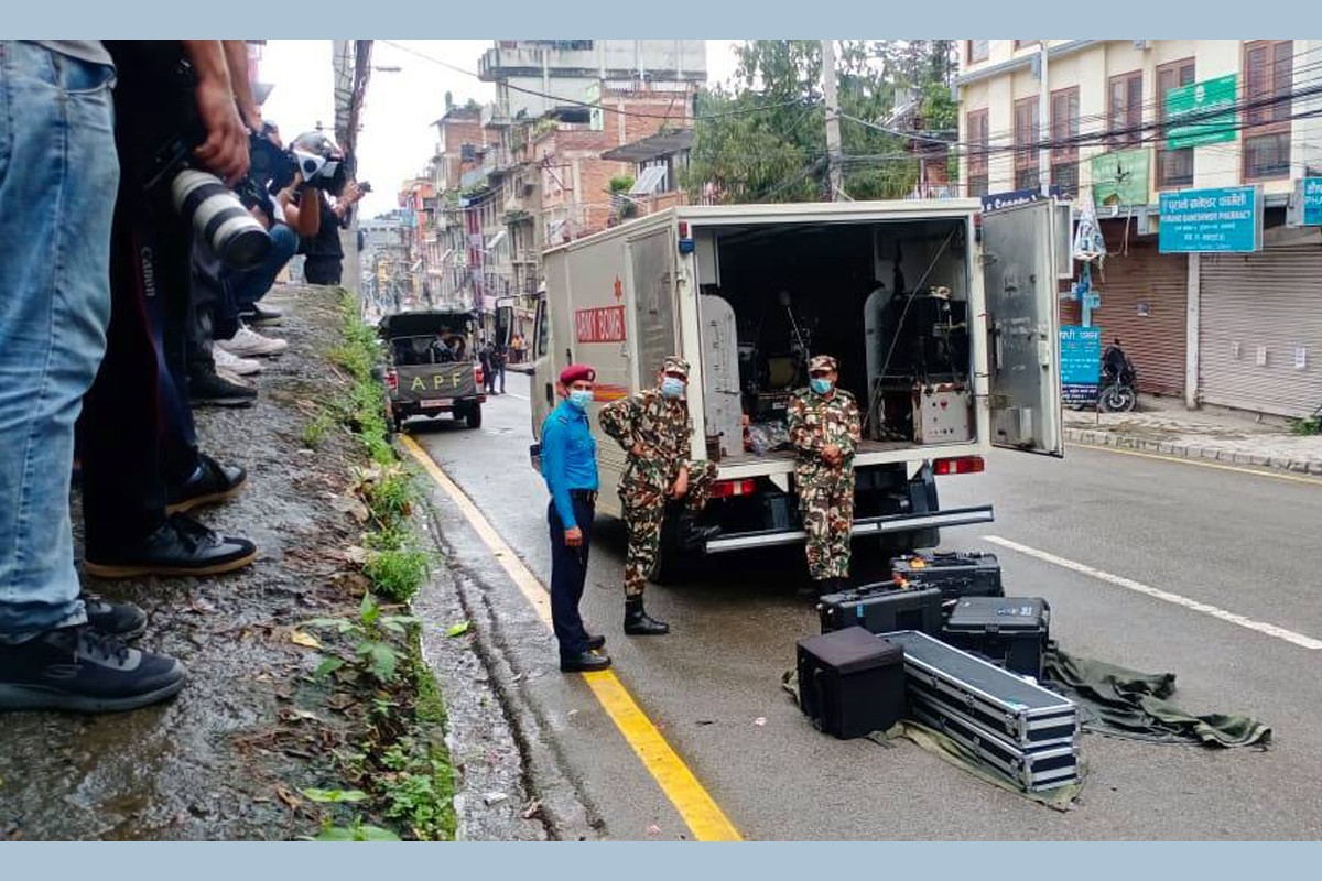 यसरी पक्राउ परे अस्पतालमा बम राखेर तीन करोड फिरौती माग्ने व्यक्ति