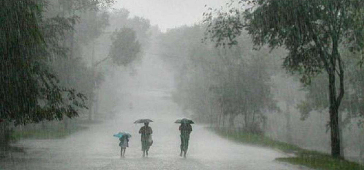 ‘मोन्था’चक्रवातको प्रभाव : शनिबारसम्म देशका अधिकांश भागमा वर्षा हुने